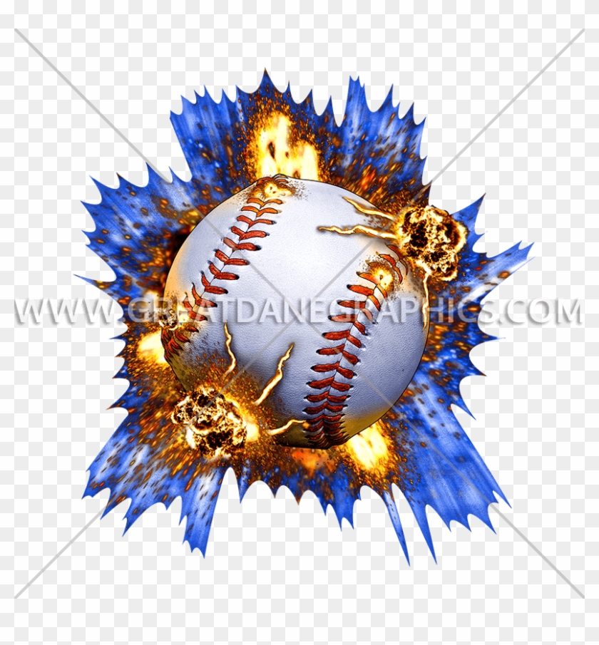 Explosion Clipart Baseball - Softball Tournament #1106357