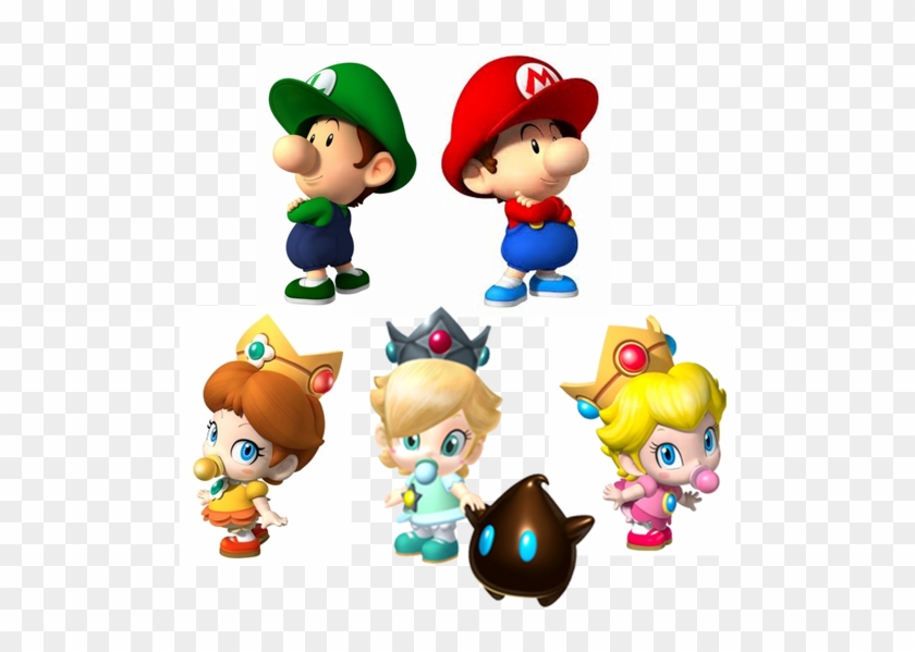 Baby Peach Is A Minor Character In The Mario Series - Baby Mario Kart Characters #1106379