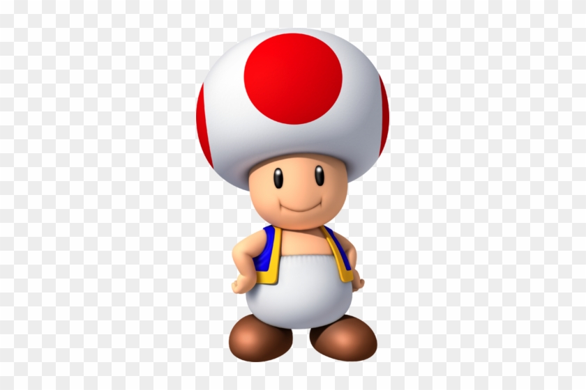 Toad From The Super Mario Series Is An Attendant To - Blue Toad From Mario #1106387