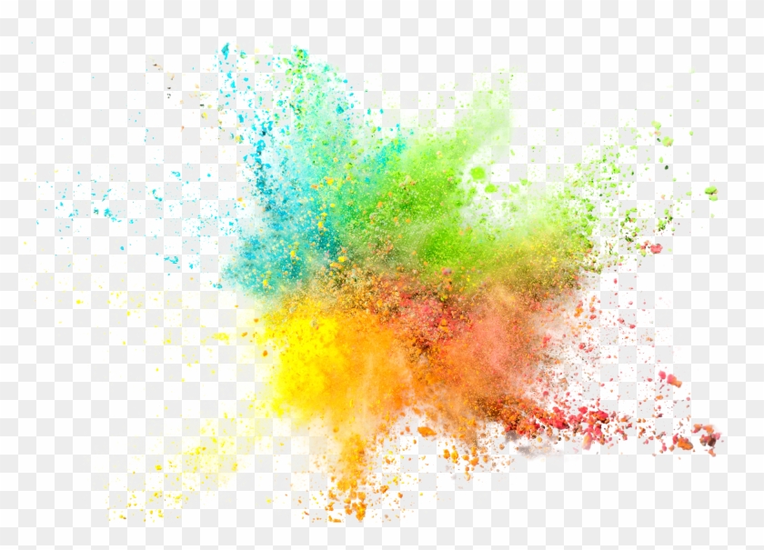 Colorful Powder Explosion Png Image - Colorful Powder Explosion Png Image #1106447