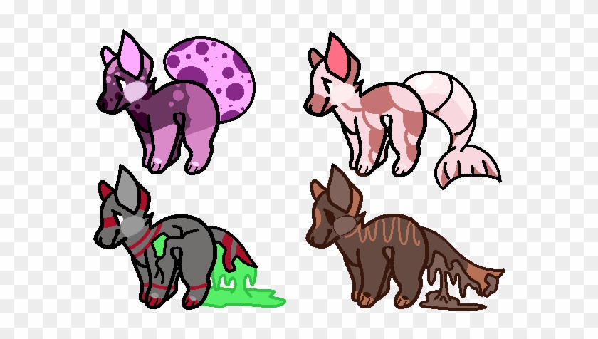 Small Dog Adopts [ Open Price Lowered ] By Darling-infection - Cartoon #1106460