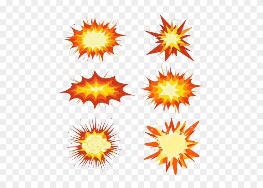 Explosion Vector Icon Image - Cartoon Blast #1106544