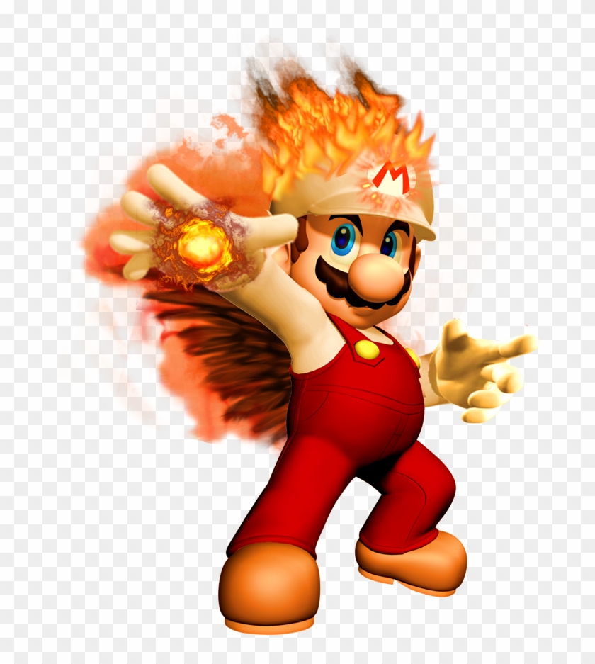 Great Fire Mario Iii - Mario Bros Fuego Png #1106554