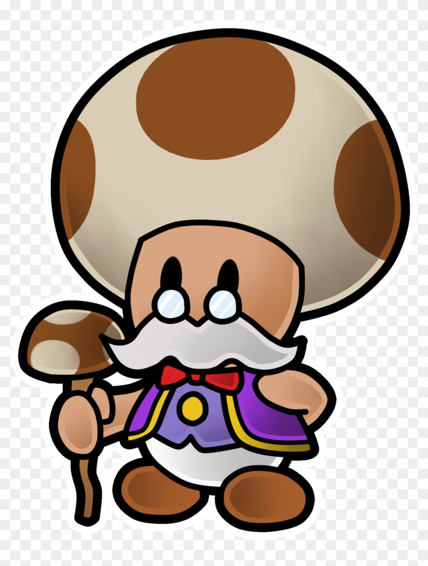 Paper Mario Toadsworth #1106556