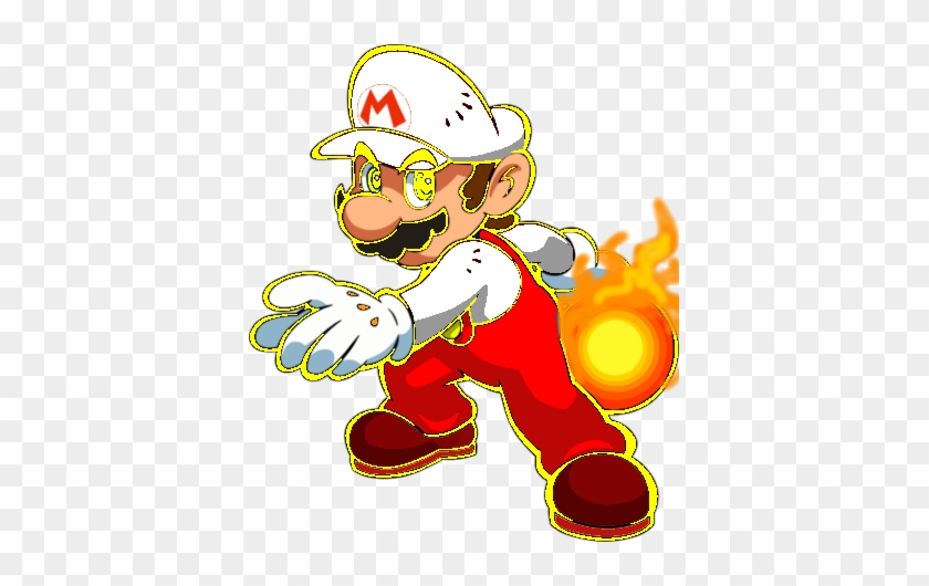 Fire Mario By Copyz-omegax - Cartoon #1106603