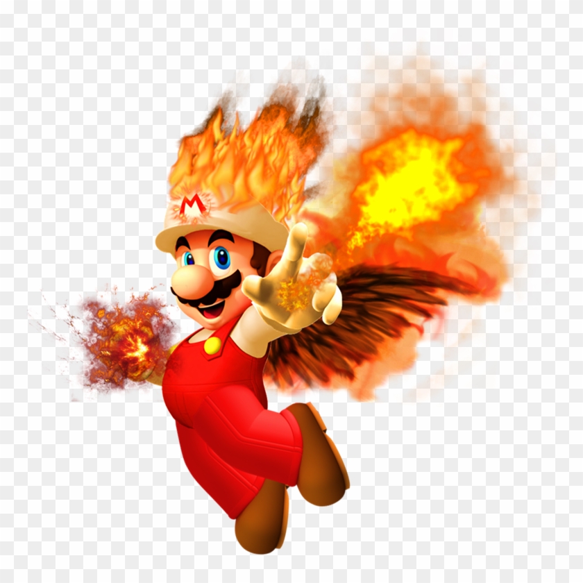 Great Fire Mario - Imagenes De Fire Mario #1106636