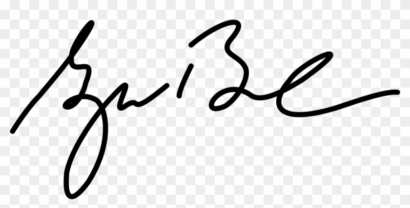 Open - George W Bush Signature #1106931