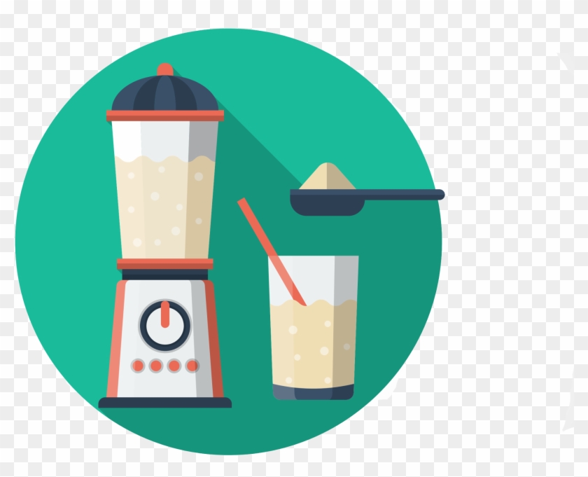 How Much & When To Consume Whey Protein - Vector Graphics #1106965