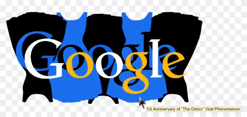 The Dress Google Doodle - Google Doodle #1106993