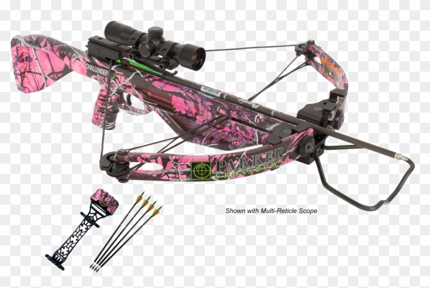 Parker Bows Pink Challenger Crossbow Outfitter Package - Parker Bows Challenger Ii #1107063