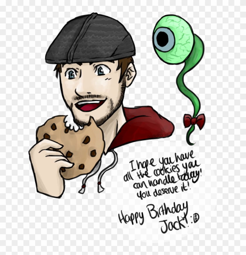 Happy Birthday Jacksepticeye By Doodleroochu - Matthias And Jacksepticeye Finish My Sentence Fanart #1107163