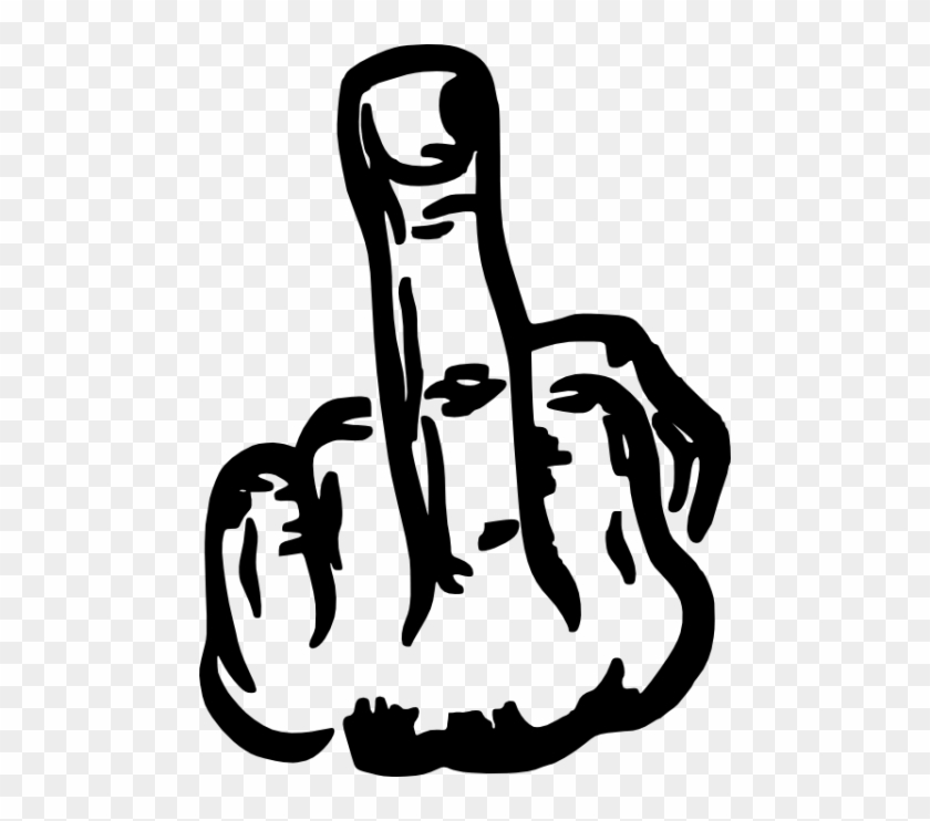 Free Png Clipart Middle Finger Png Images Transparent - Middle Finger #1107194