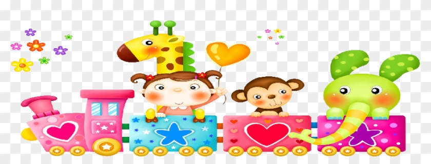 Cartoon On Train Png #1107310