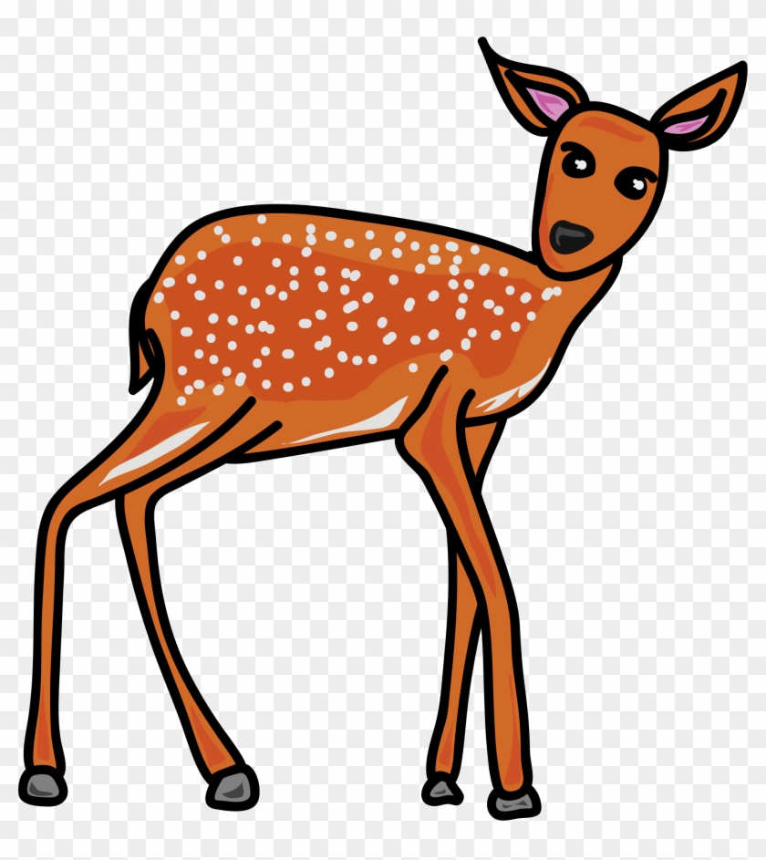 Deer Brown - Clip Art #1107319