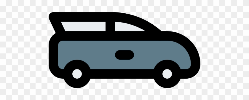 Minivan Free Icon - Minivan Free Icon #1107491