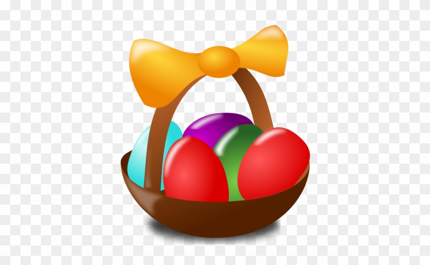 Easter Egg Cream - Easter Egg Basket Clip Art #1107714