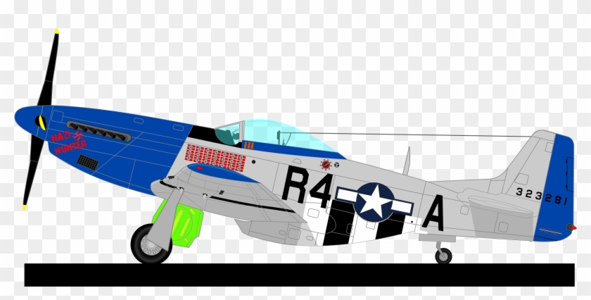 Aviation Clipart Ww2 Plane - Ww2 Planes American Clipart #1107838