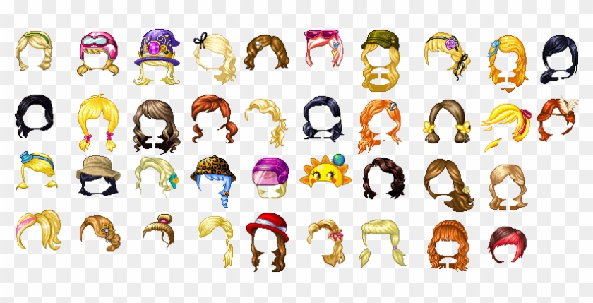 Fantage Hair Pack 1 [free To Use] By Bunniespixels - Fantage Hair Pack 1 [free To Use] By Bunniespixels #1107914