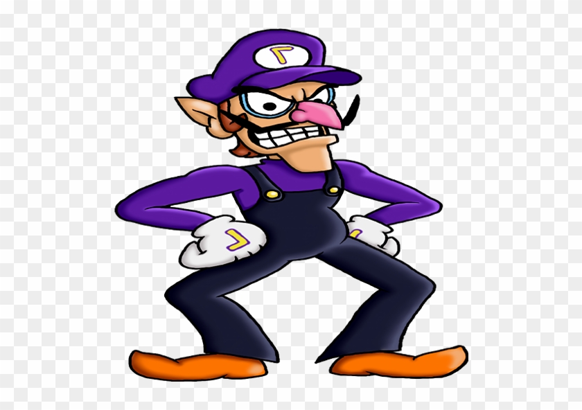 The Waluigi Spray Pack - Waluigi Cartoon - Free Transparent PNG Clipart Ima...