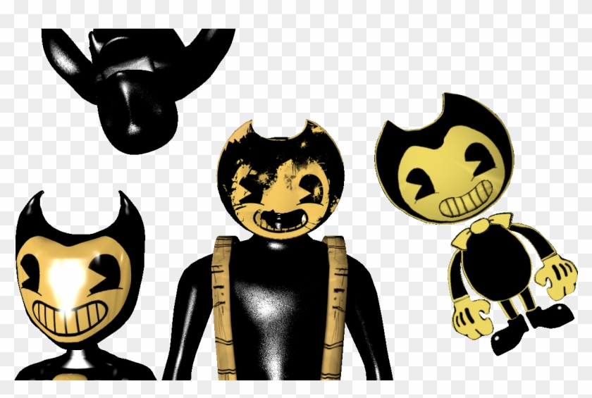 Super Bendy Pack C4d Download By Finnfin - Bendy And The Ink Machine Crop Top. #1107957