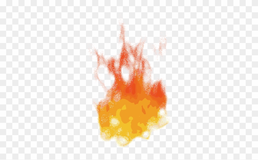 Flame Gif Transparent - Transparent Background Fire Gif #1108197