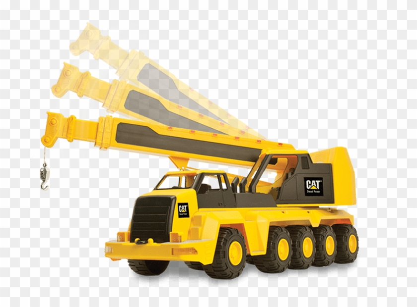 Collectible Model Cast Cranes Cleverleverage - Cat: Massive Machine 10-wheel Crane #1108241