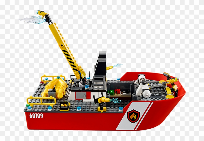 Fire Boat - Lego 60109 City Fire Boat #1108265