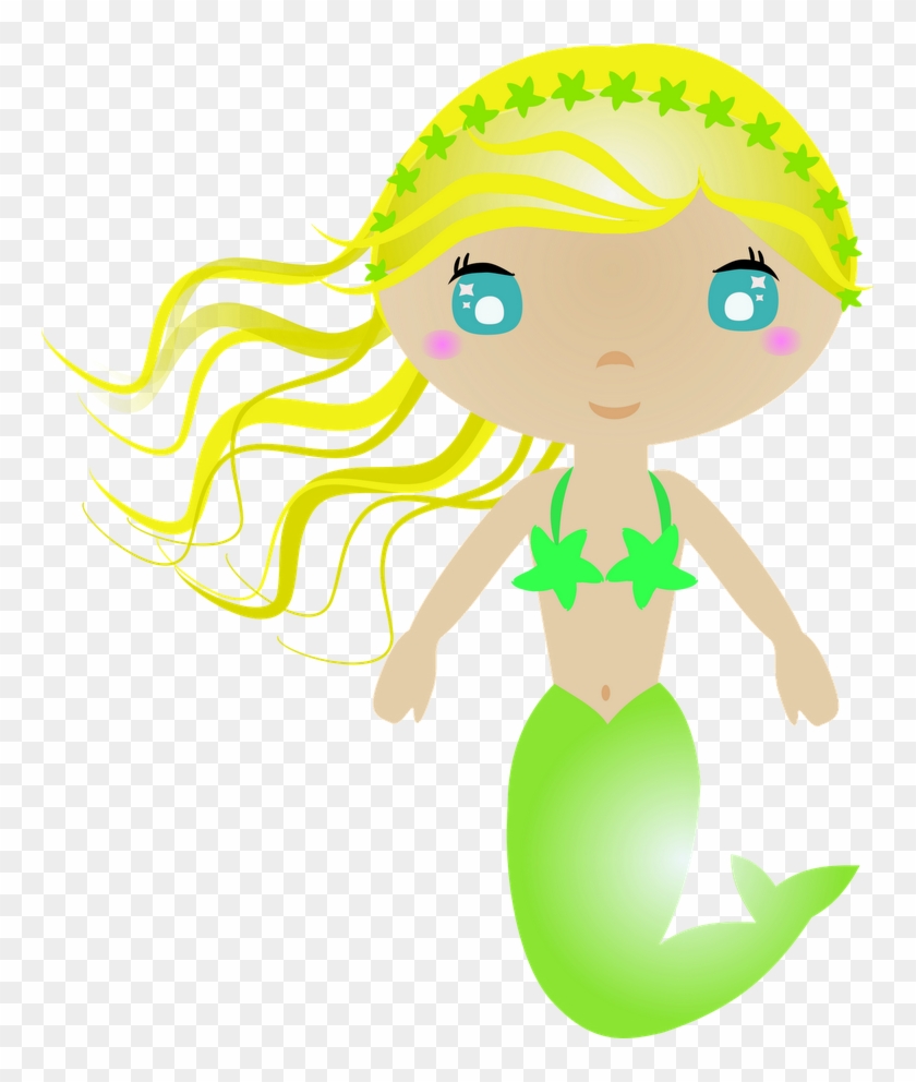 Mermaids - Clip Art #1108279