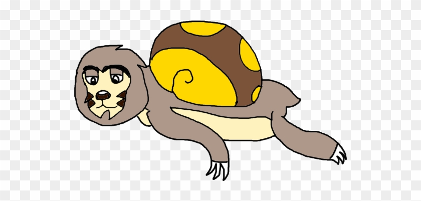 Snail Sloth By Kallytoonsstudios - Snail Sloth By Kallytoonsstudios #1108329