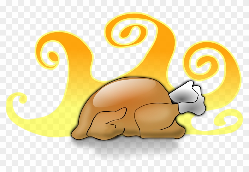 Microsoft Office Thanksgiving Clip Art - Small Cooked Turkey Clipart #1108342