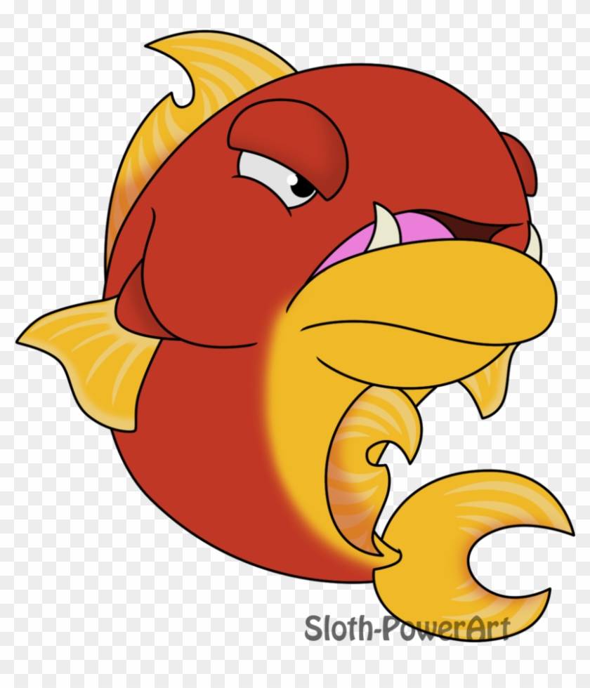 Angry Fish By Sloth-power - Digital Art #1108341