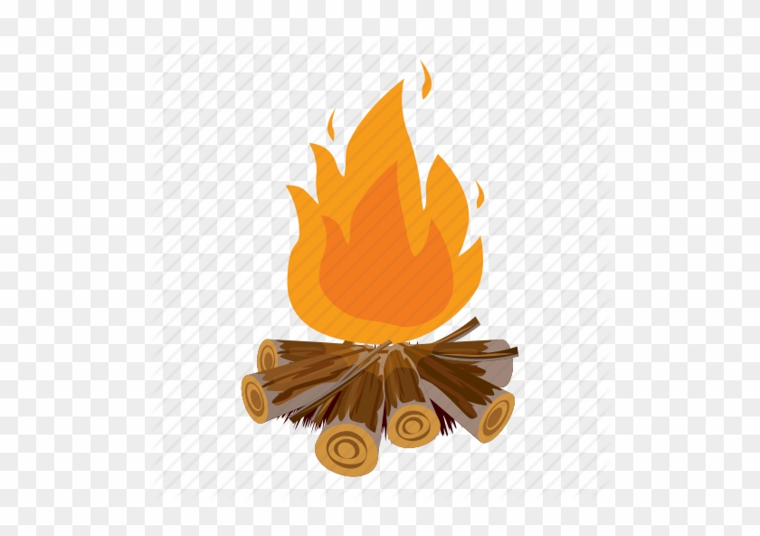 Campfire, Cartoon, Fire, Flame, Heat, Hot, Outdoor - Campfire, Cartoon, Fire, Flame, Heat, Hot, Outdoor #1108368