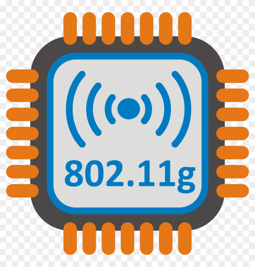 Free Wifi - Chipset Clipart #1108371