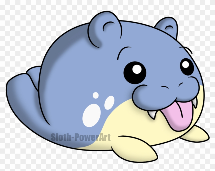 Silly Spheal By Sloth-power - Cartoon #1108410