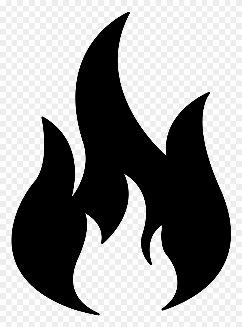 Fire Flame Computer Icons Combustibility And Flammability - Campfire Silhouette #1108422