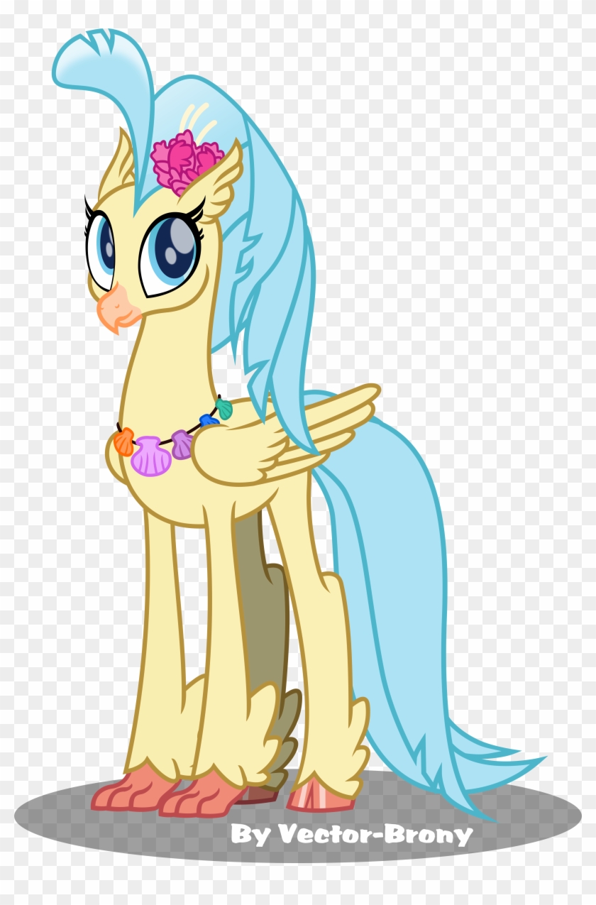 Princess Skystar By Vector Brony Princess Skystar By - Hippogriff My Little Pony Movie #1108457