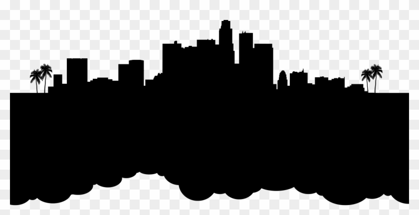 Featured image of post La Skyline Silhouette Png New york city skyline silhouette png clip art