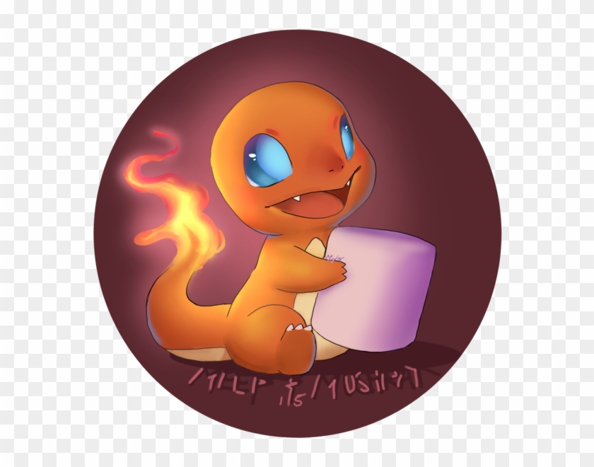 Charmander's Marshmallow By L Y N S - Gloucester Road Tube Station #1108558