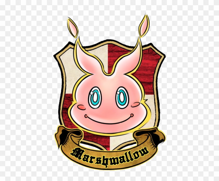 Marshmallow Badge By Chaostudio - Cartoon #1108597