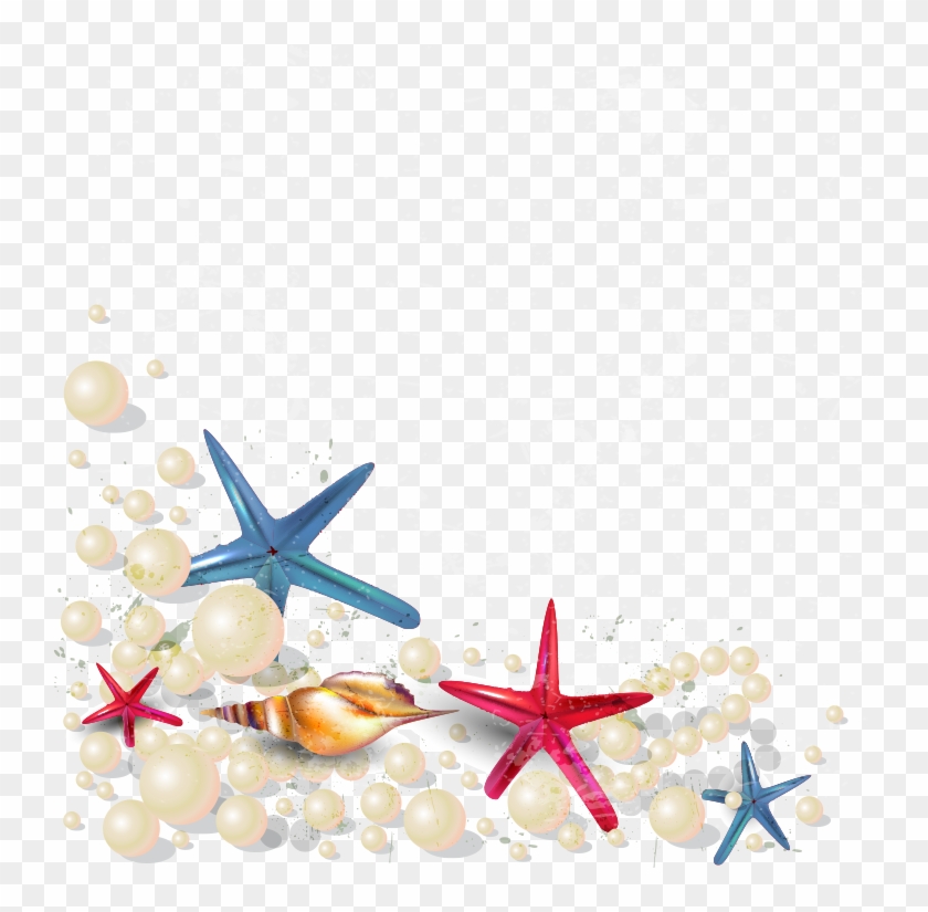Starfish Wallpaper - Beach - Starfish On Sand Png #1108690