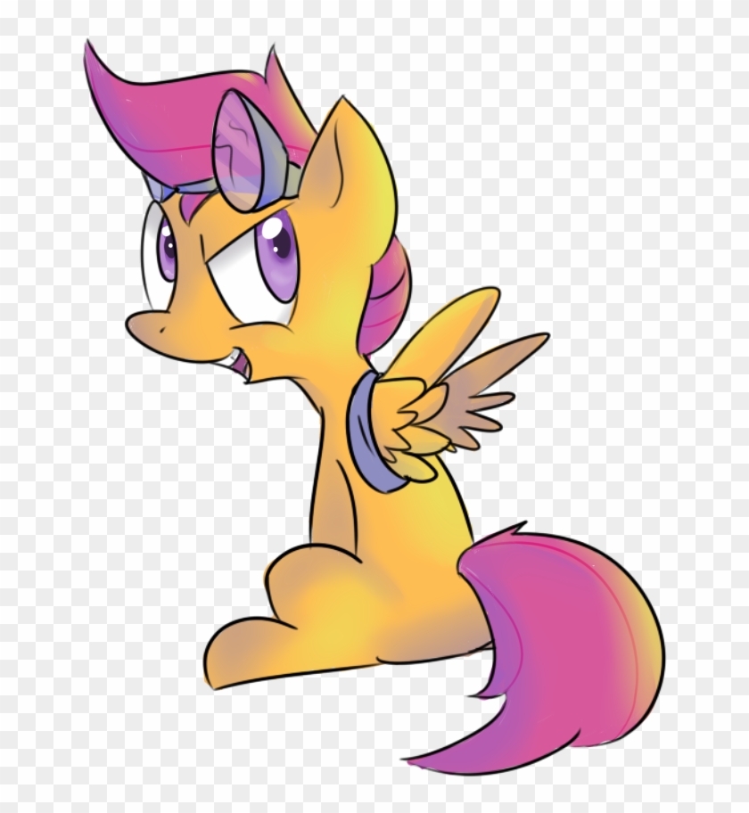 Spanish-scoot, Female, Filly, Goggles, Pegasus, Pony, - Cartoon #1108763