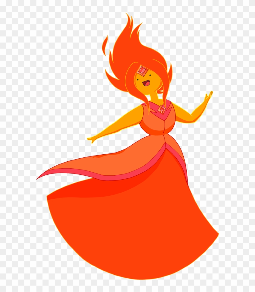 Happy Flame Princess By Pyrogina - Princess Bubblegum #1108767