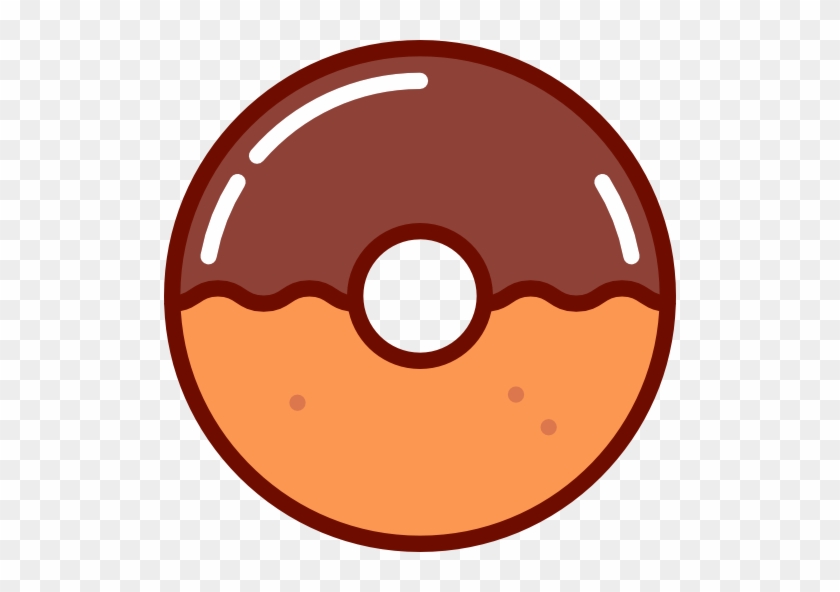 Doughnut Scalable Vector Graphics Icon - Bagel Cartoon Png #1108797