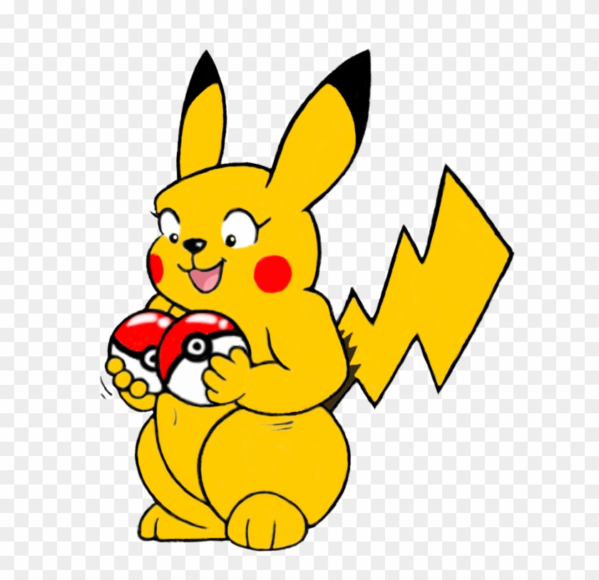 Pikachu's Pokeballs By Lihamylly - Pikachu Pokeballs #1108855