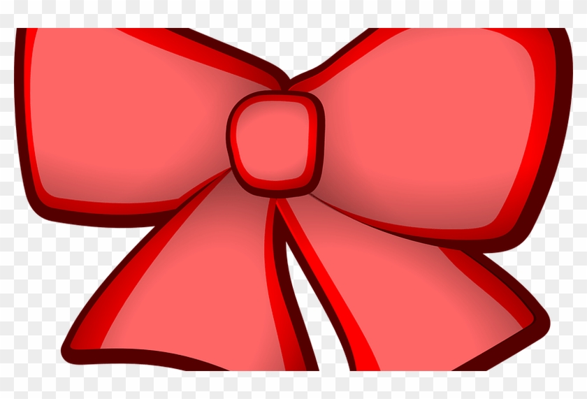 Hair Ribbon Bow Tie Bow Tie Free Vector Graphic On - Hair Bow Clip Art #1108933