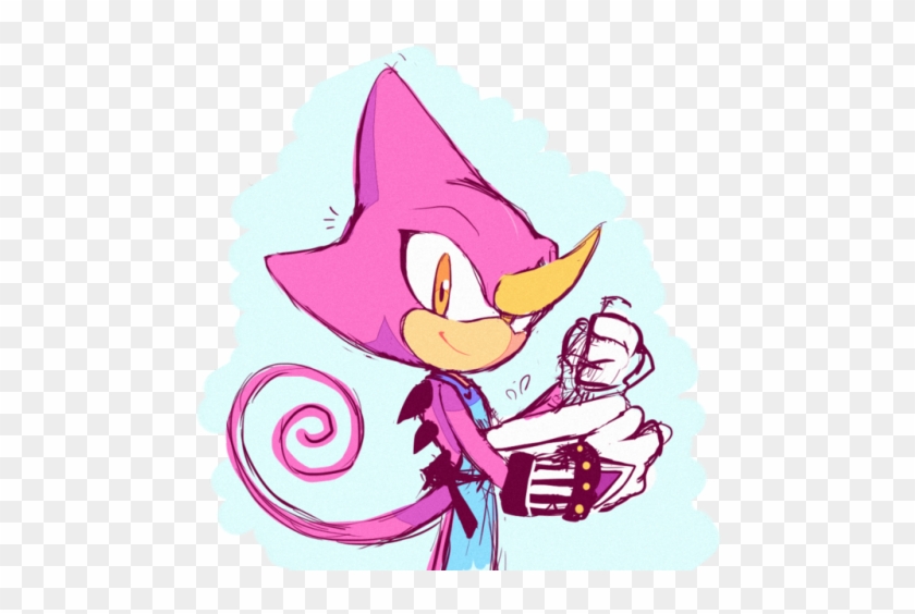 Nice Smile - Espio The Chameleon Fanart #1108989