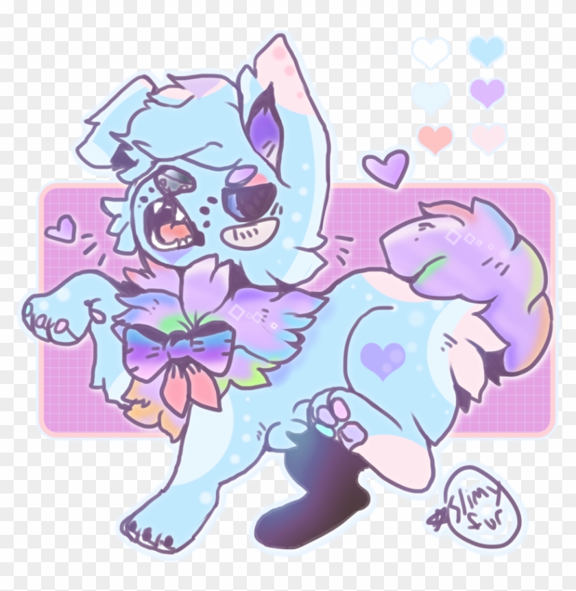 Pastel Goth Puppy By Misspolycysticovary On Deviantart - Puppy #1109072