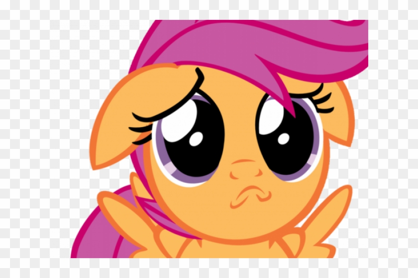 Sad Puppy Cartoon - Pinkie Pie Puppy Face #1109074