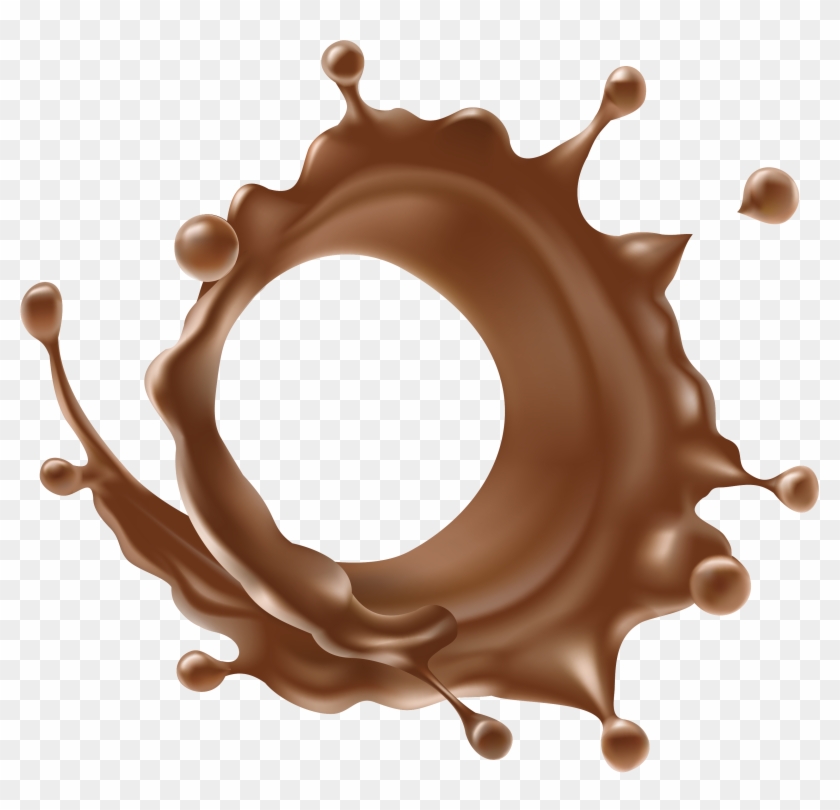 Chocolate Euclidean Vector - Chocolate Liquido Vector Png #1109119