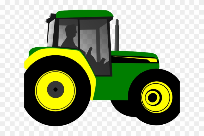 Tractor Cliparts - Tractor With Trailer Clipart #1109170